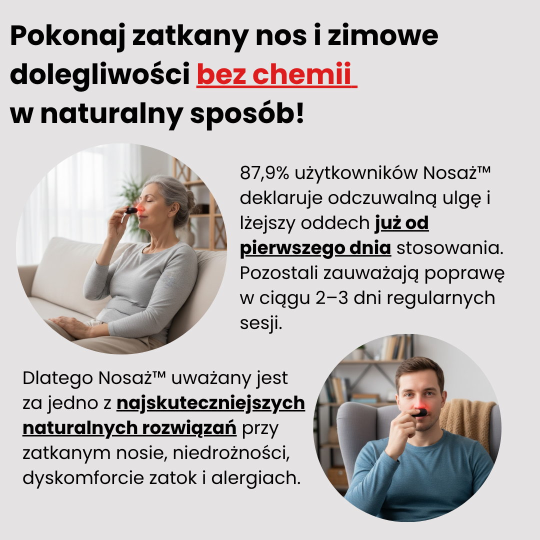 Nosaż™ – Naturalny sposób na swobodne oddychanie